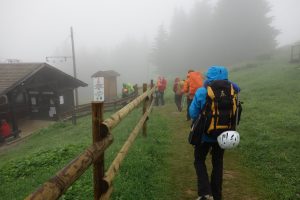 Le chemin vers la gare