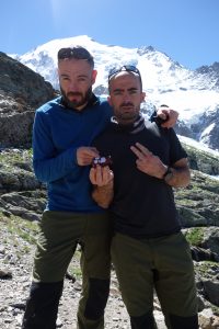 Marguerite et 2 touristes