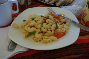 Pasta à la tanzania !!